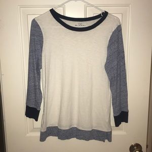 J. Crew women’s baseball tee